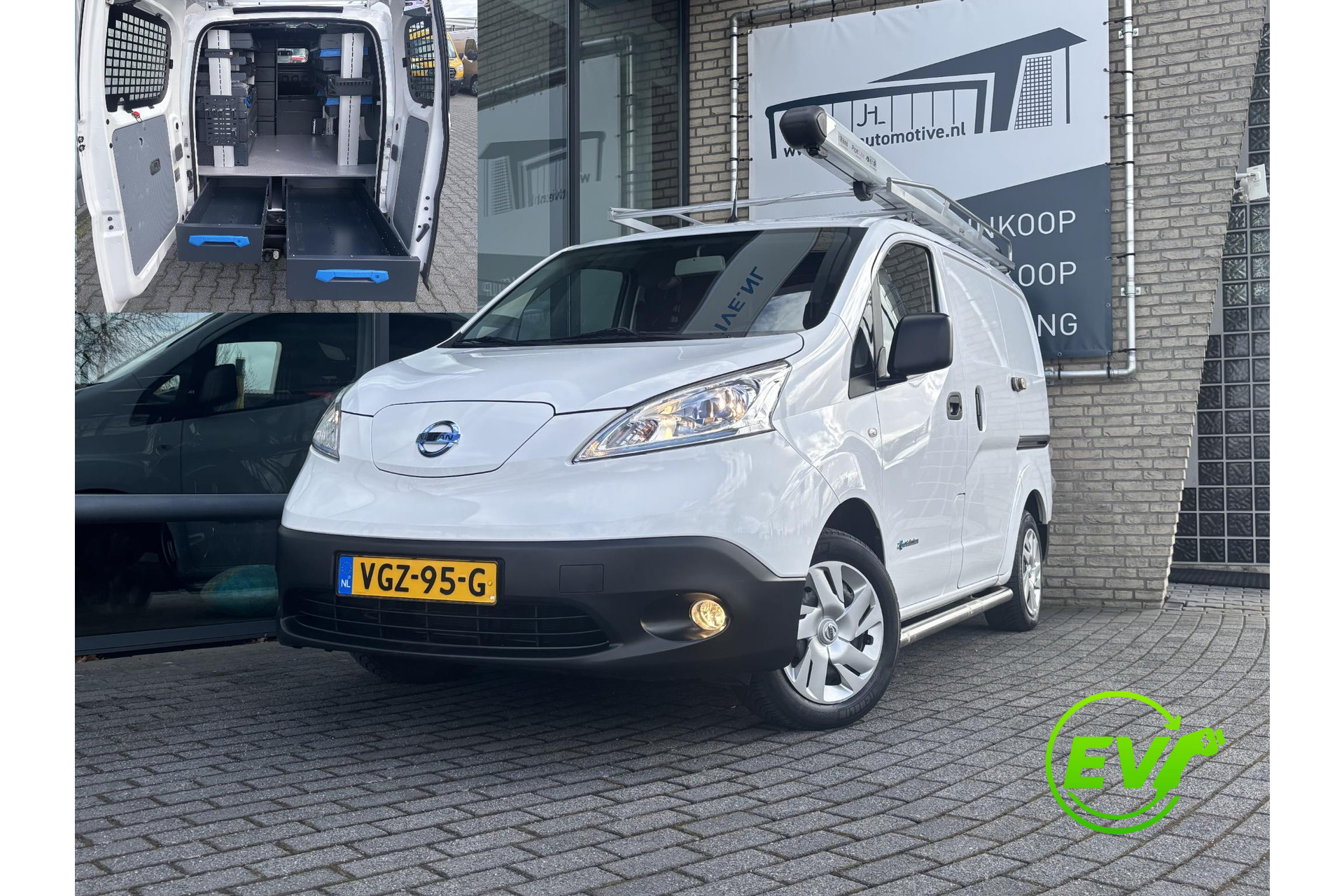 Nissan E-NV200 Optima 40 kWh*ECC*CRUISE*HAAK*CAM*INRICHTING*IMP.